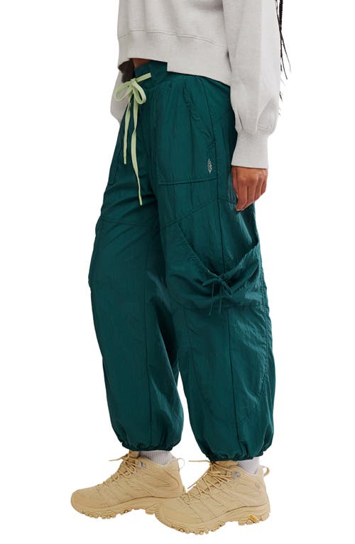 Free People High Point Hiking Joggers In Green