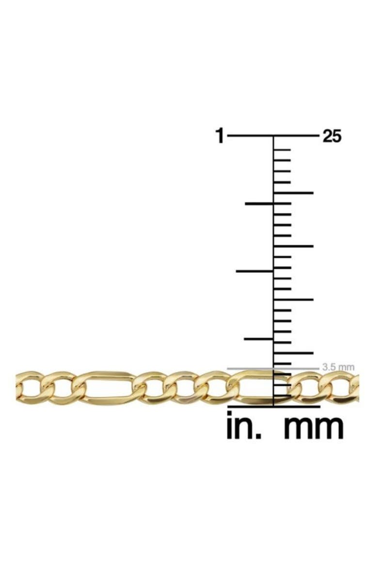 10k Gold 3.6-mm Figaro Link Chain, Alternate, color, 10k Yellow Gold