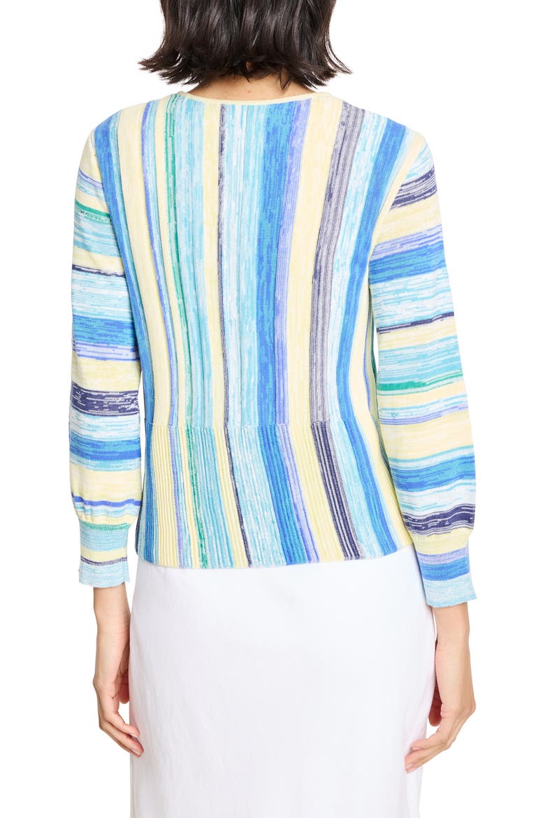Coast Crush Cardigan, Alternate, color, BLUE MULTI