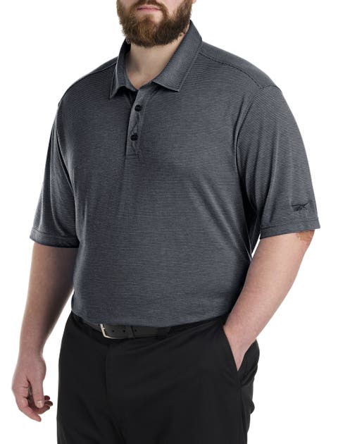 Big & Tall Performance Classic Stripe Polo Shirt