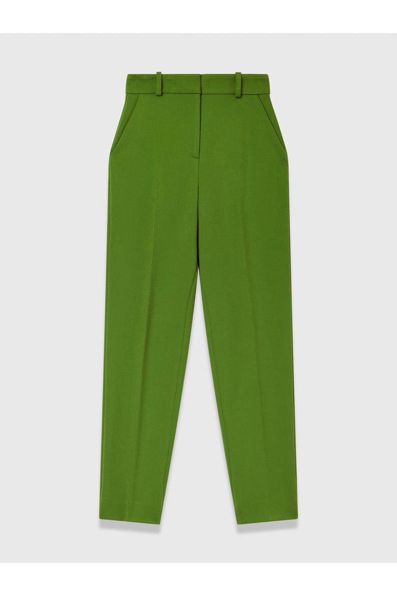 Tavira Sculpt Crepe Pants, Alternate, color, Green