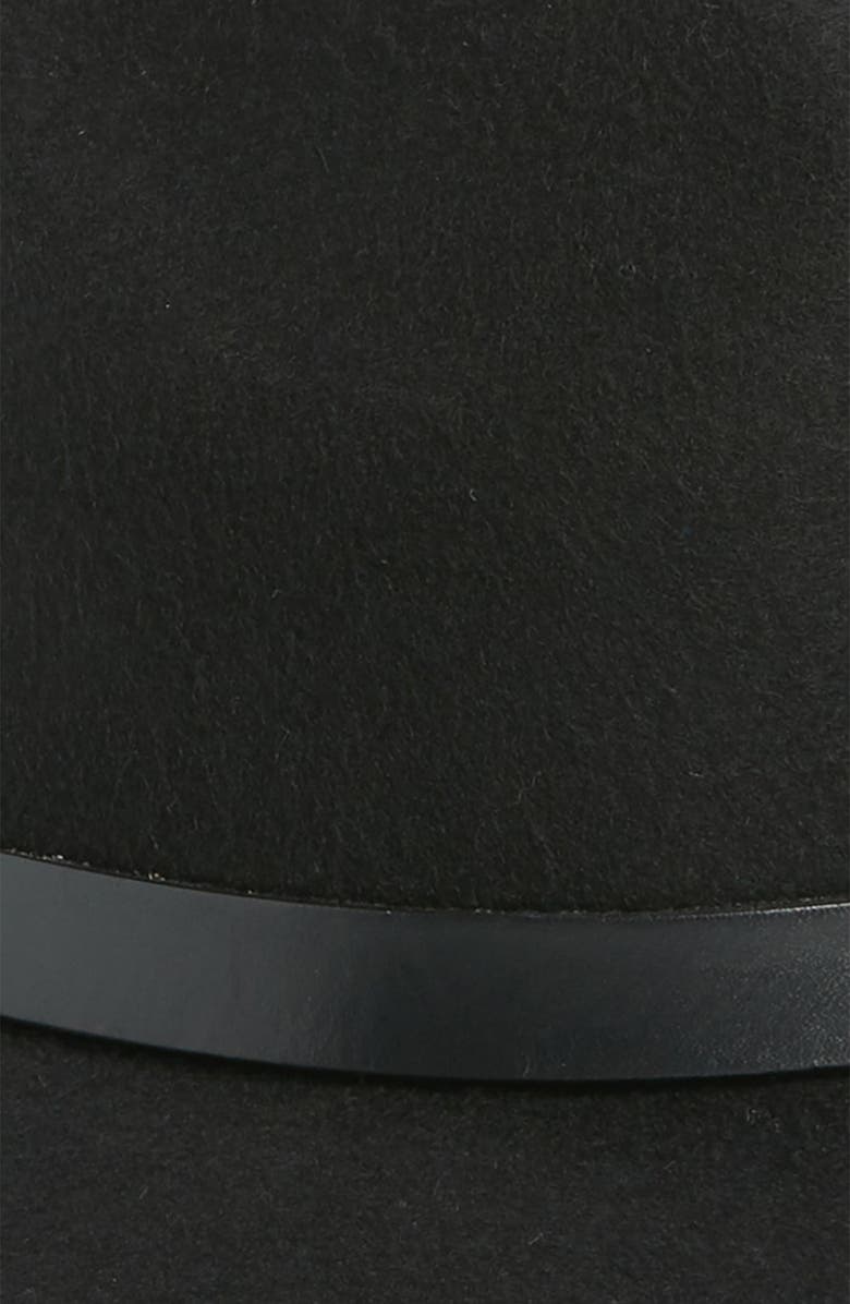 AllSaints Long Brim Fedora Hat, Alternate, color, 