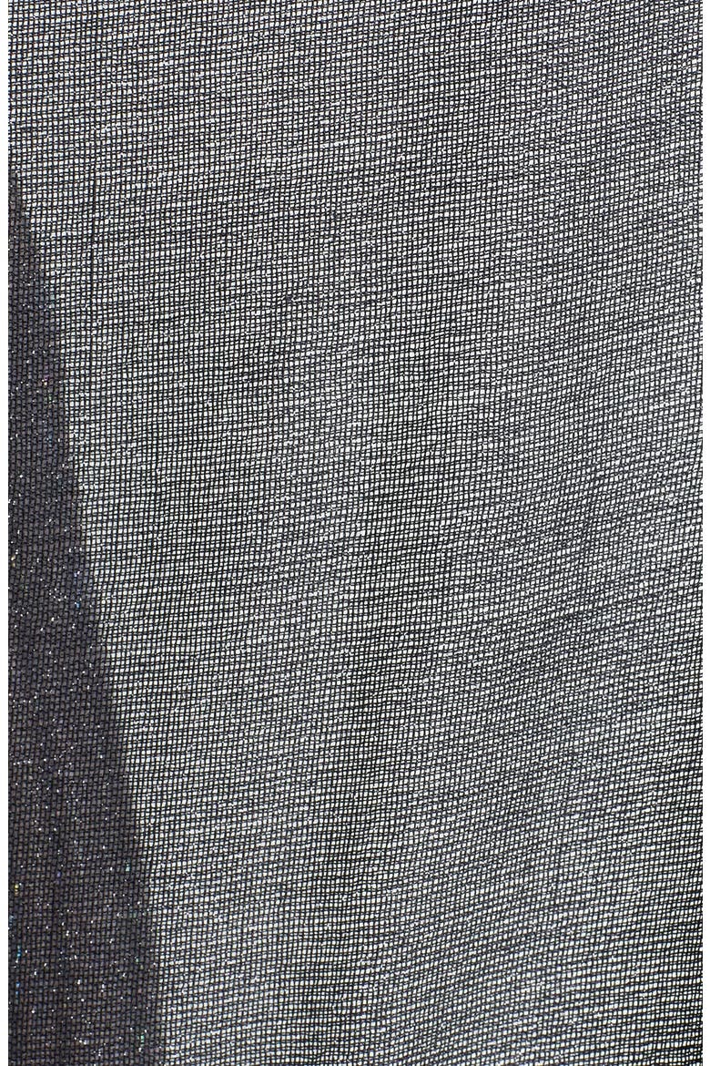 Metallic Lightweight Wrap, Alternate, color, BLACK
