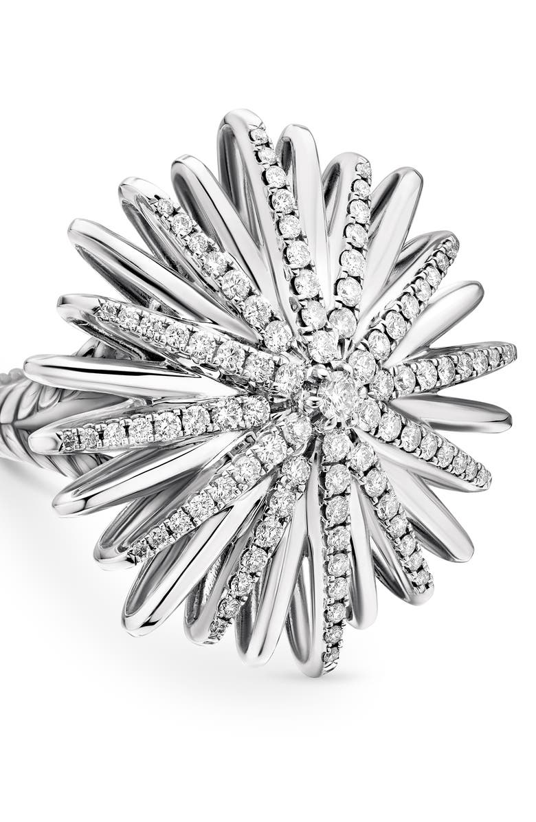 David Yurman Starbust Diamond Ring, Alternate, color, 