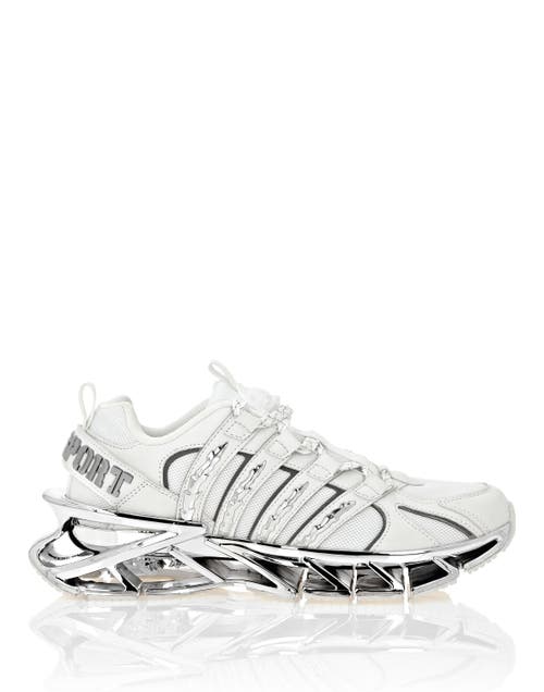 Plein Sport Runner Hi-tech Unisex In White