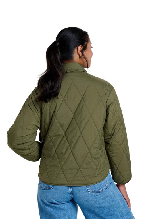 Toad & Co Women's Nomader Reversible Jacket in Olive & Persimmon 