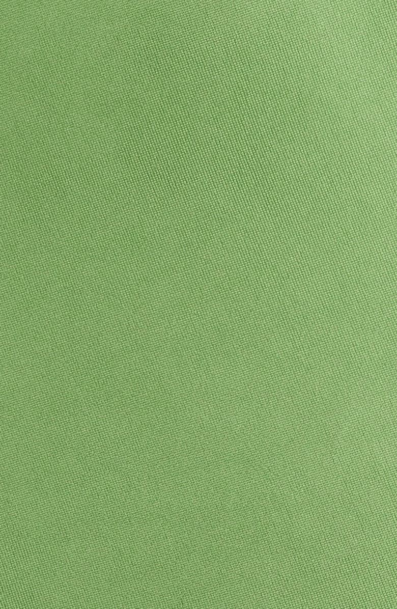 Topshop Slinky Scoop Neck Dress, Alternate, color, Green