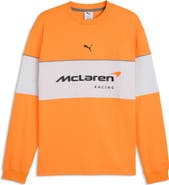PUMA McLaren Long Sleeve Cotton Graphic T-Shirt