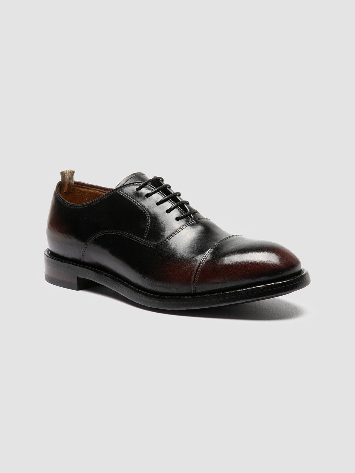Officine Creative Temple 001 Leather Oxford Shoes, Alternate, color, Burgundy