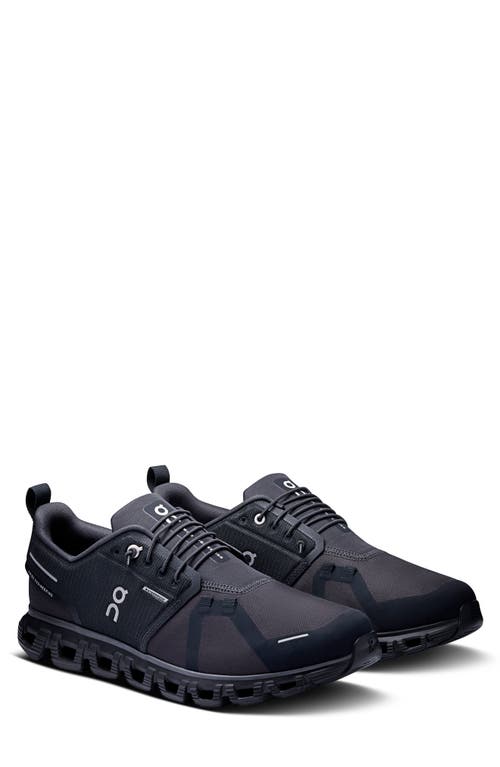 On Waterproof Casual Sneakers With Enhanced Comfort In Blue