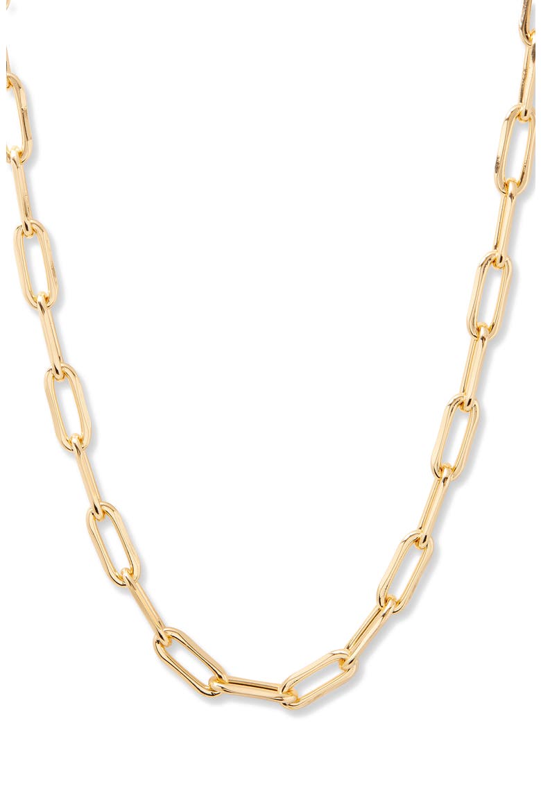 Colette XL Necklace, Main, color, GOLD