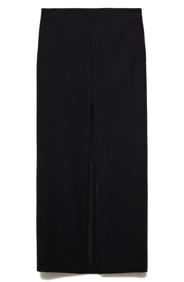 MANGO Front Slit Skirt, Alternate, color, 