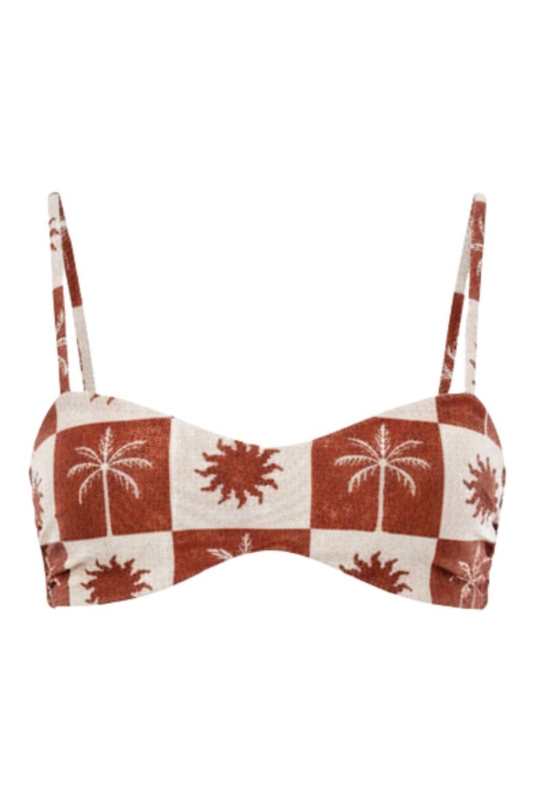 Sunrise Palm Halo Bikini Top, Alternate, color, SUNRISE PALM