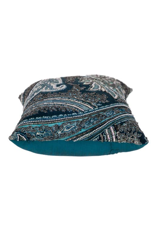 Parkland Collection Lilia Bead-embellished Accent Pillow In Multi