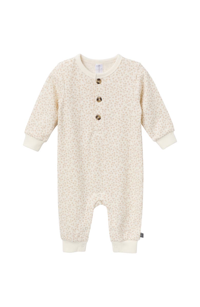 Modern Moments<sup>™</sup> by Gerber Slouch Romper, Main, color, Ivory Ditsy Floral