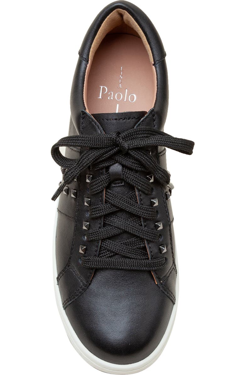 Linea Paolo Kerry Sneaker, Alternate, color, Black