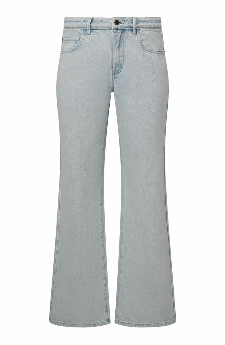 WeWoreWhat Baggy Mid Rise Straight Pant, Main, color, Super Light