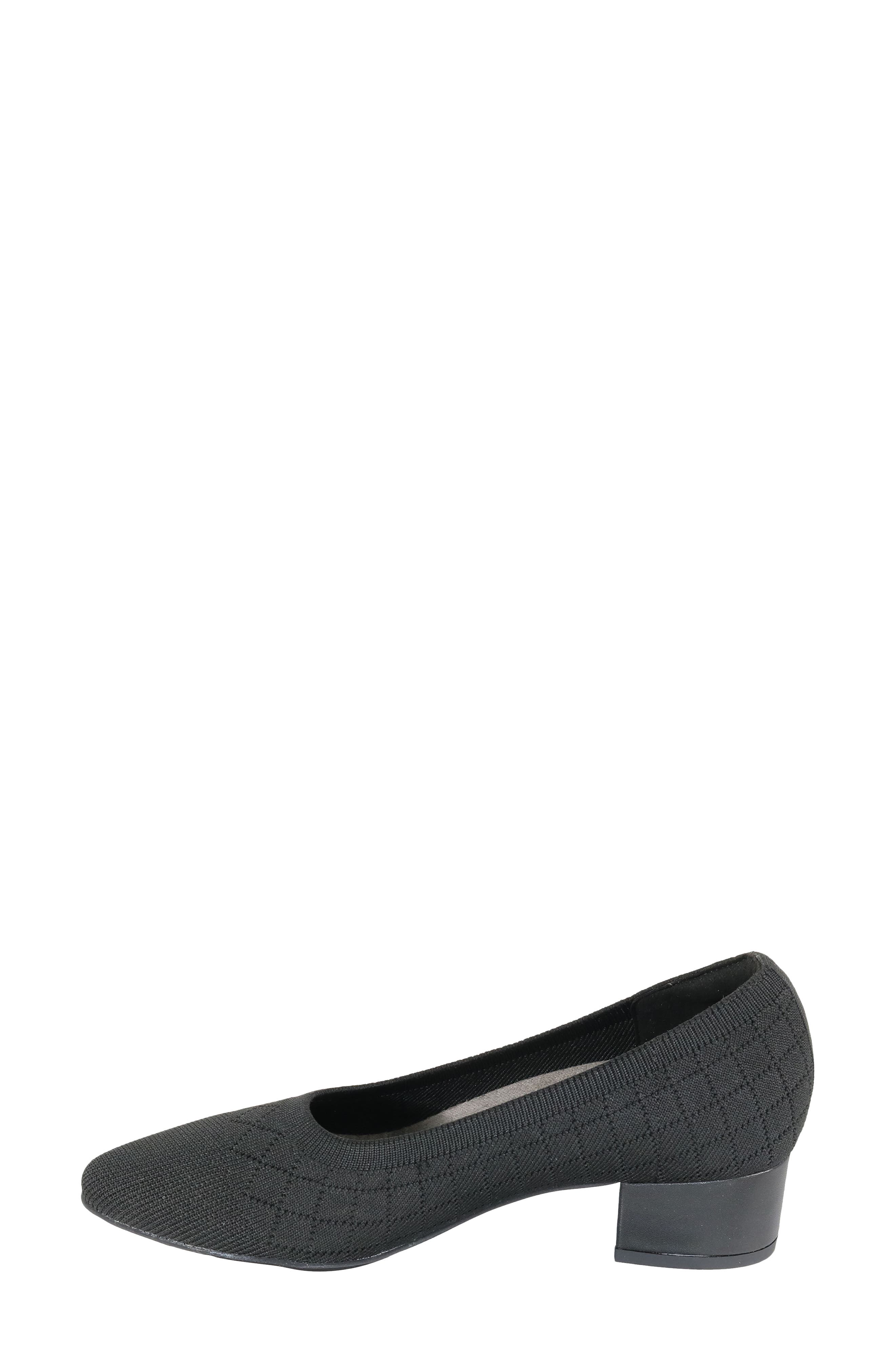 Cane Pump, Alternate, color, BLACK STRETCH FABRIC