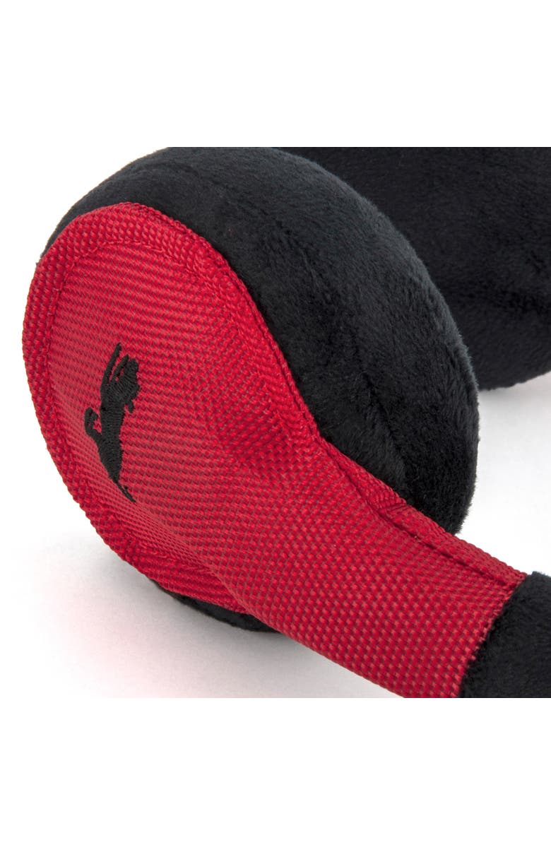 P.L.A.Y. Globetrotter Howling Hound Headphones, Plush Dog Toy, Alternate, color, Multicolored