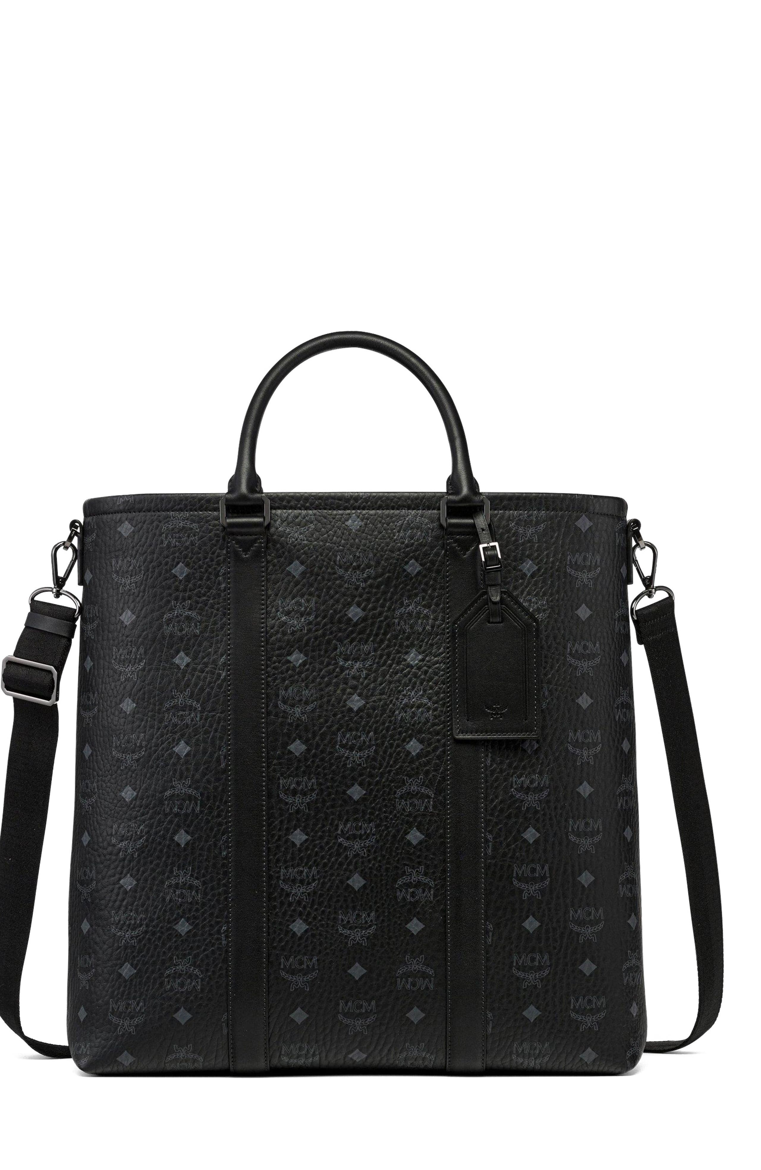 MCM Aren N/S Tote in Visetos, Main, color, 