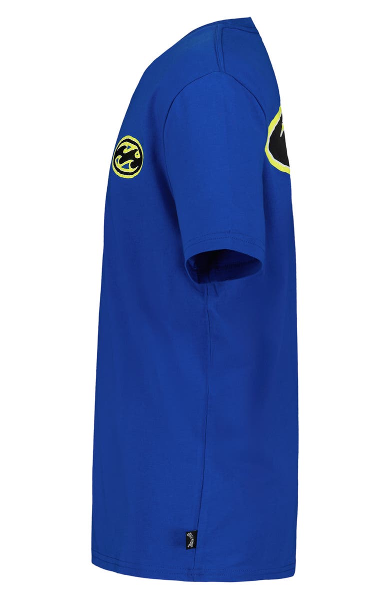 Billabong Kids' Bad Dog Pill Wave Logo Graphic T-Shirt, Alternate, color, Ocean Blue