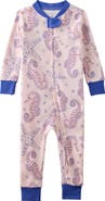 BUTTERBLU Shawn Footless Organic Cotton One-Piece Pajamas