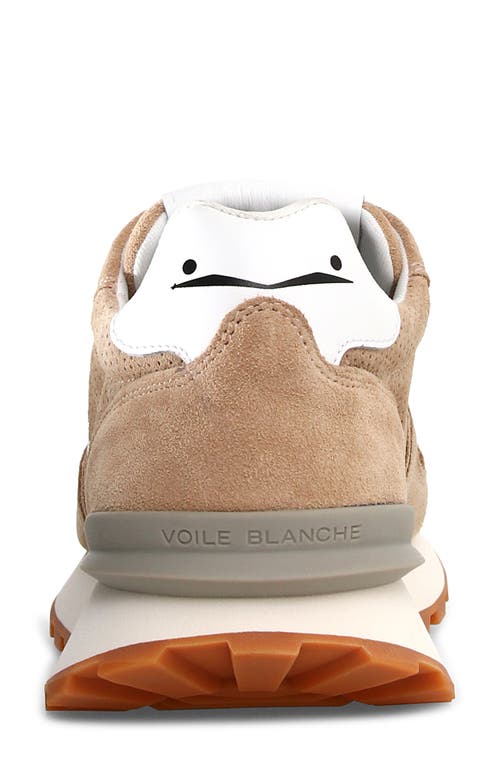 Voile Blanche Paris Race Sneaker In Light Beige