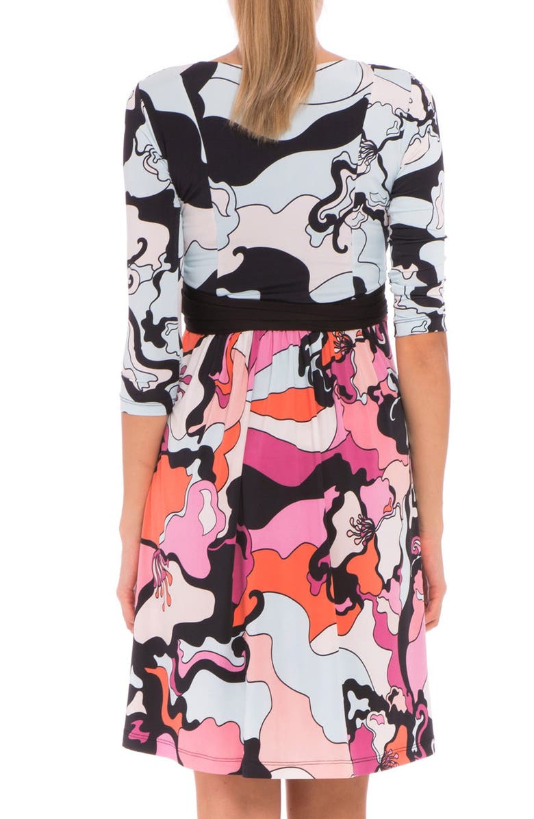 Olian 'Tamara' Print Maternity Dress, Alternate, color,