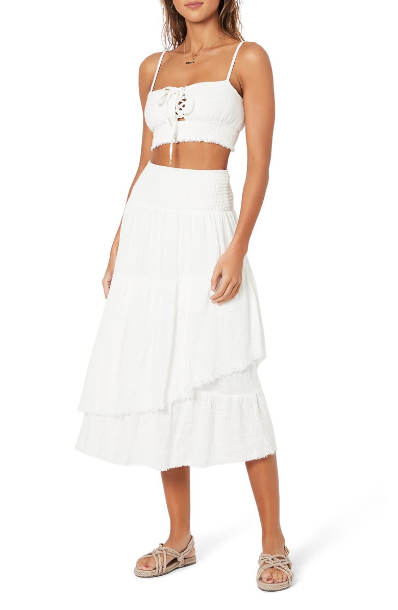 MINKPINK Shifting Sands Crop Camisole, Alternate, color, 