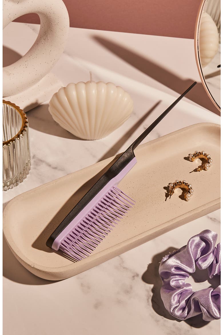 The Ultimate Volumizer Back-Combing Comb, Alternate, color, LILAC CLOUD