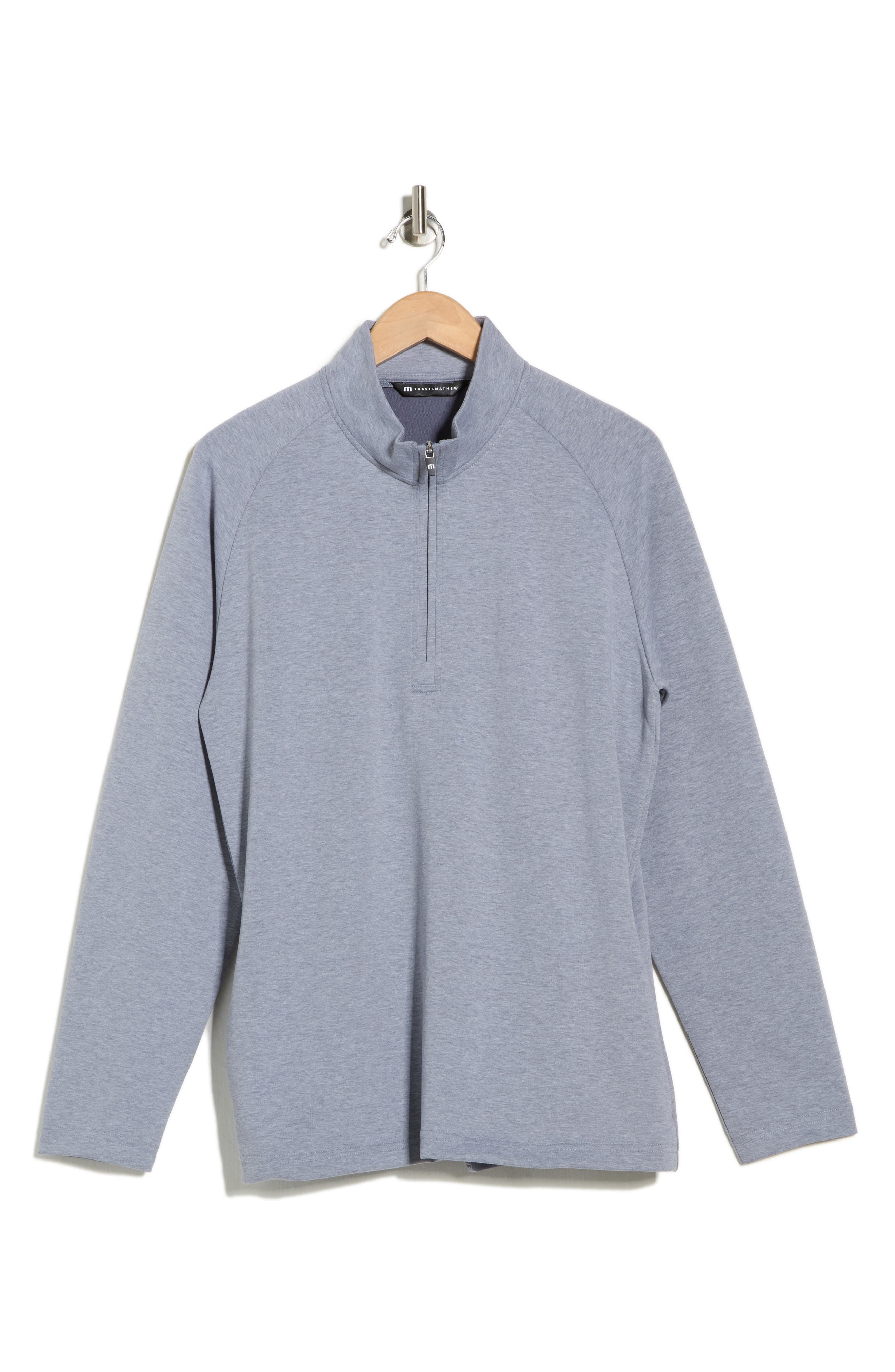 TravisMathew Upgraded Quarter Zip Pullover