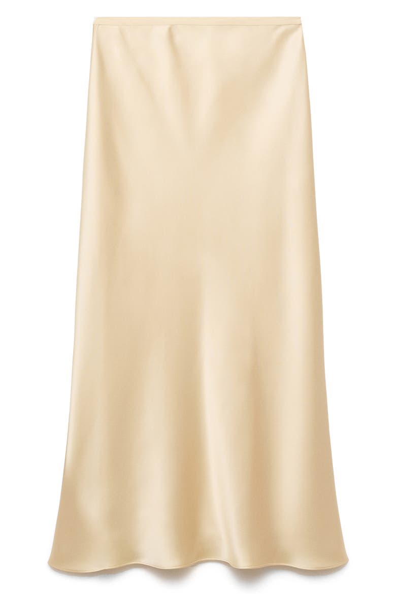 Mia Satin Midi Skirt, Alternate, color, PASTEL YELLOW