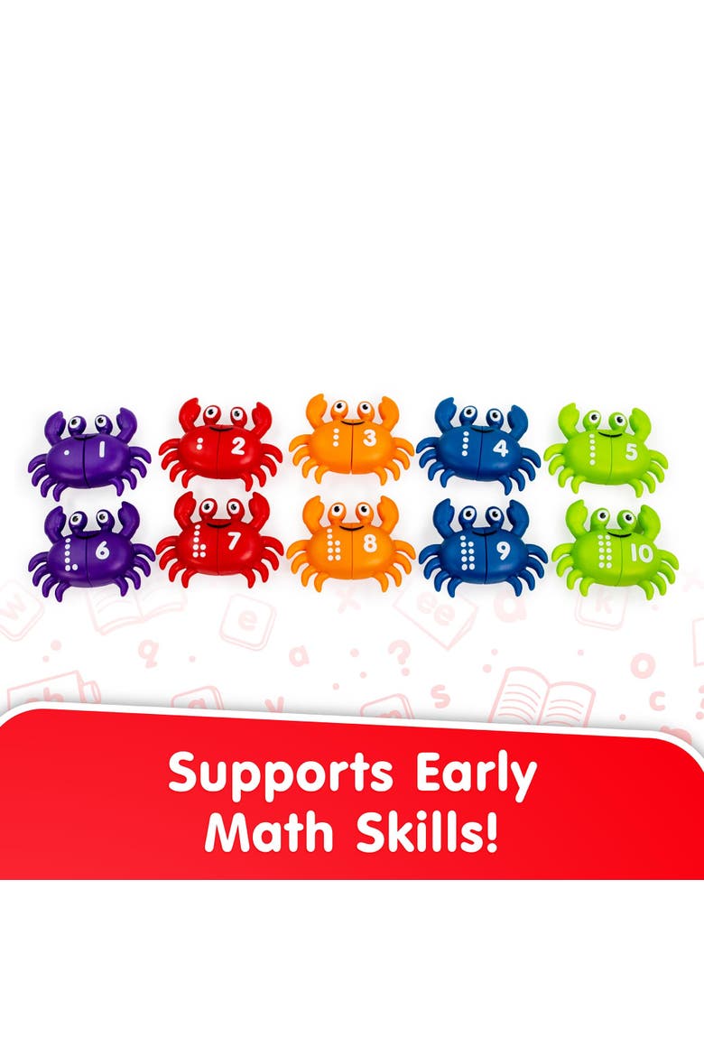 Counting Crabs Math Game, Alternate, color, Multicolored