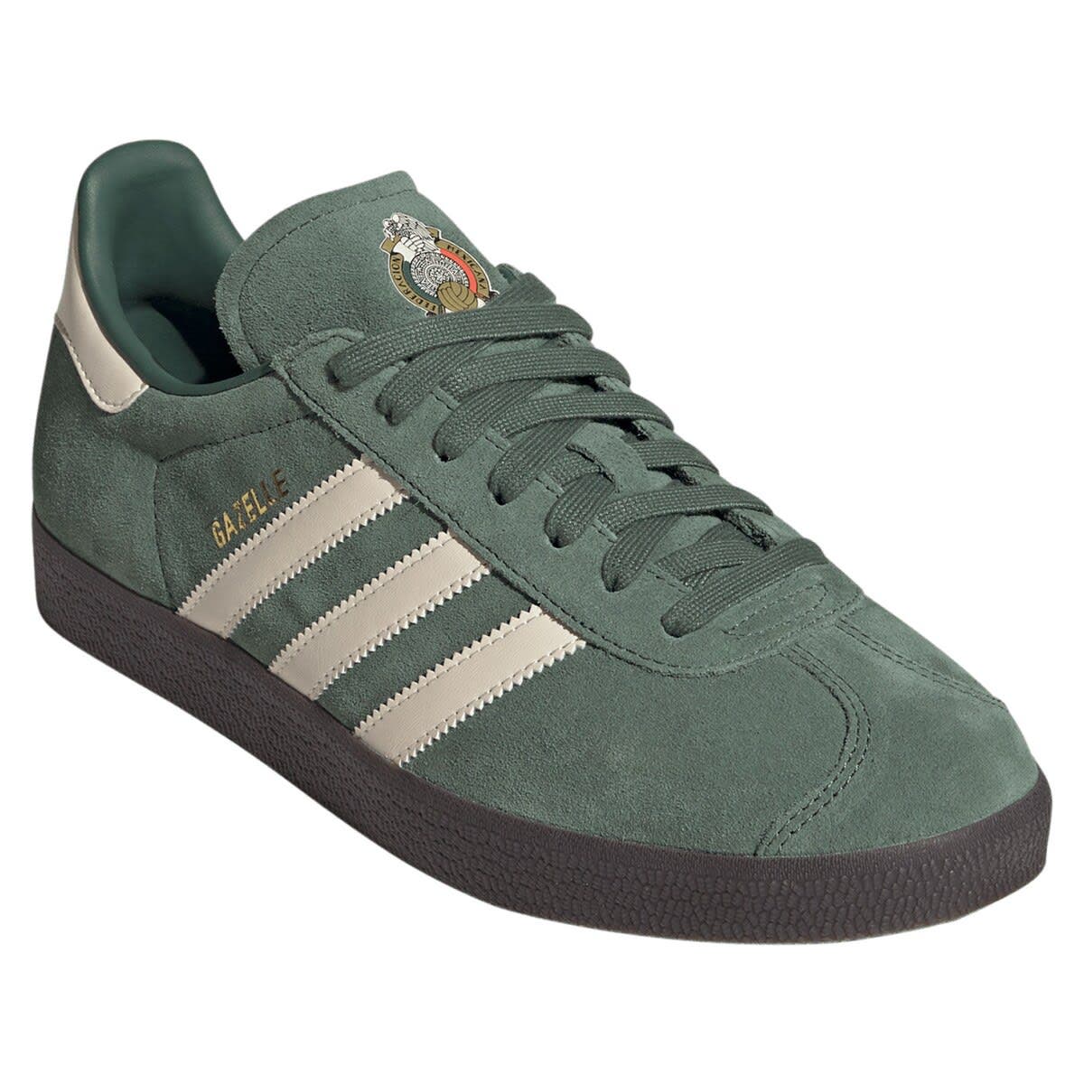 adidas Originals Men's adidas Originals  Green Mexico National Team Team Gazelle Shoes, Main, color, 