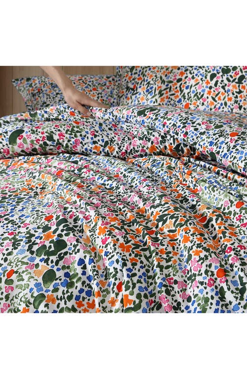 Marimekko Rantaniitty Cotton Duvet Cover & Shams Set In Multi