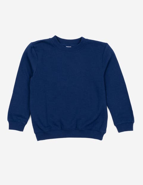 Kids Pullover Sweatshirt, Long Sleeve, Solid Colors