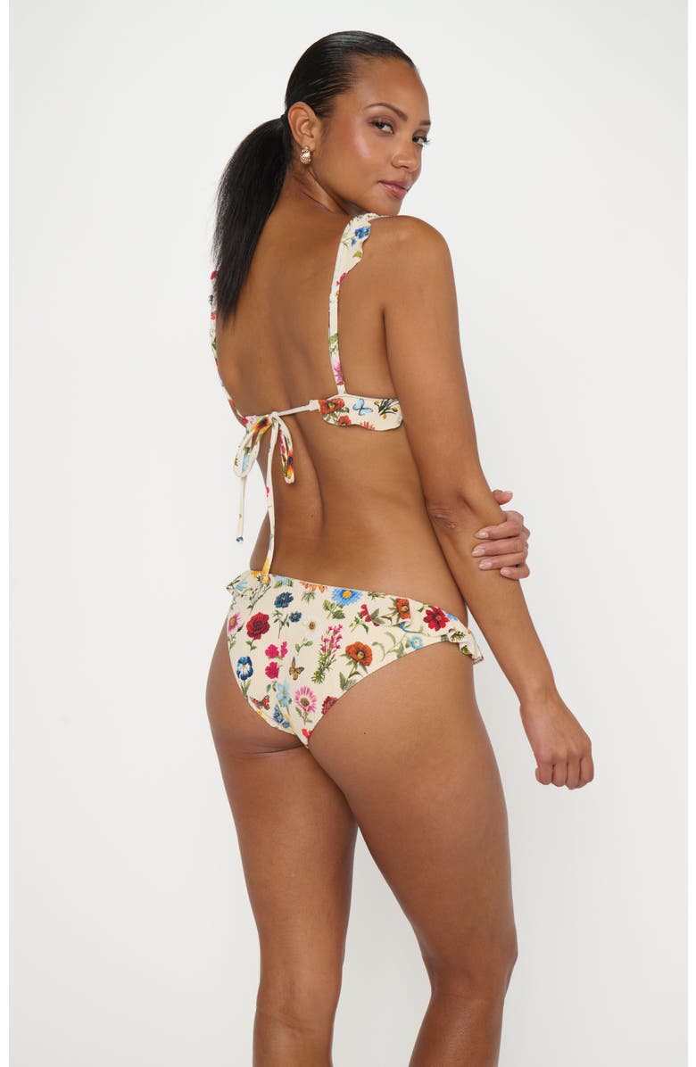 Show Me Your Mumu Rosemary Ruffle Bottom, Alternate, color, French Floral Rib Scrunch