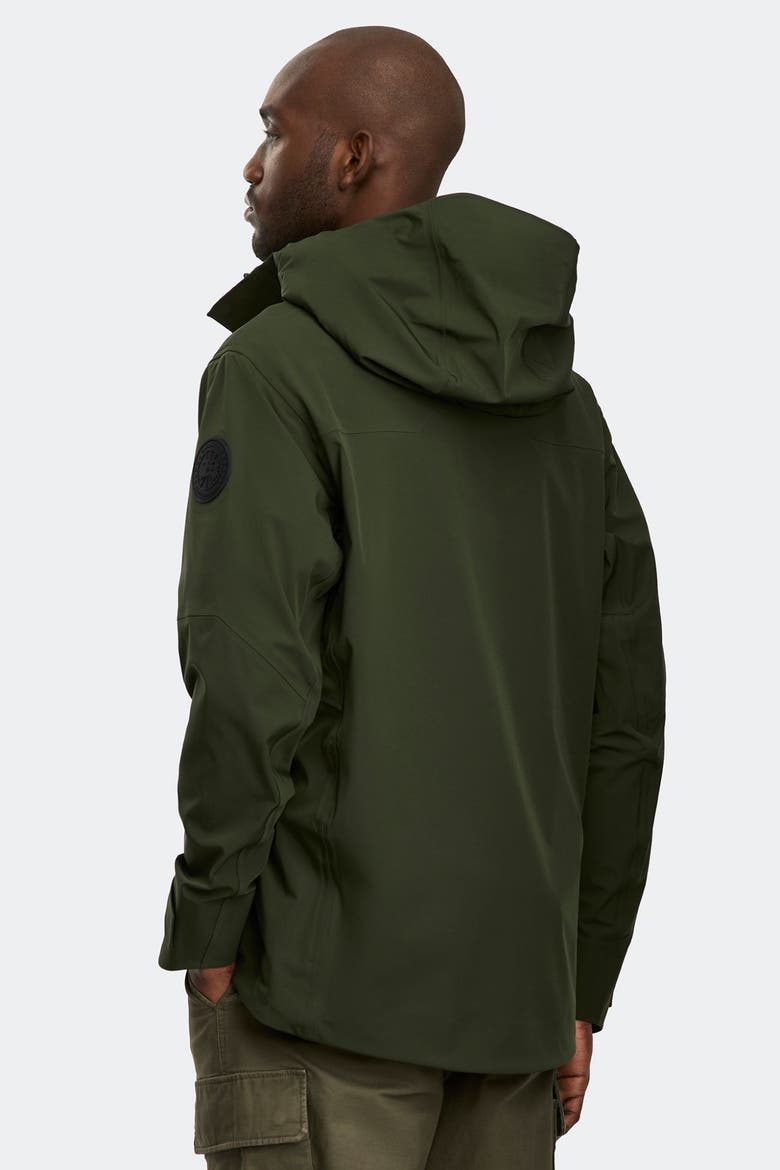 Rupert Rain Jacket Black Label, Alternate, color, Moss Khaki
