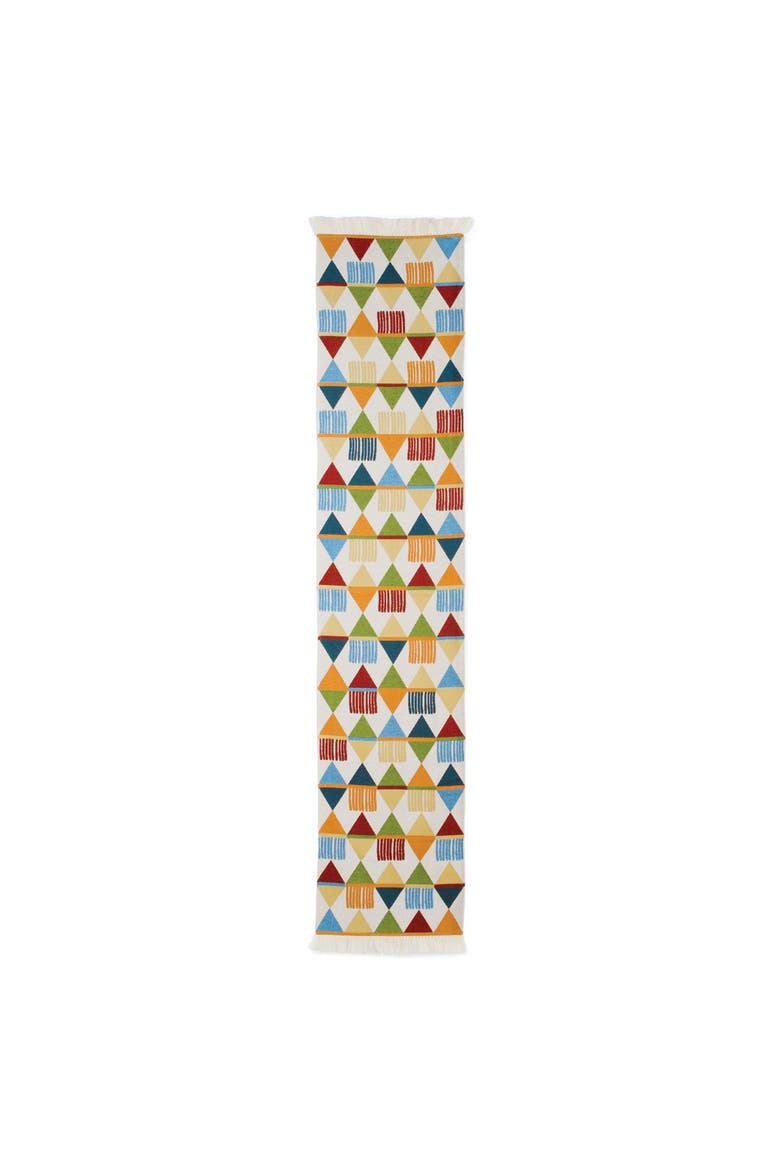 Vivid Primary Decorative Runner, Alternate, color, Multicolored