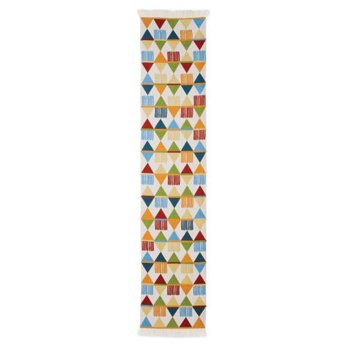 Kaplan Early Learning Company Vivid Primary Decorative Runner In Multi