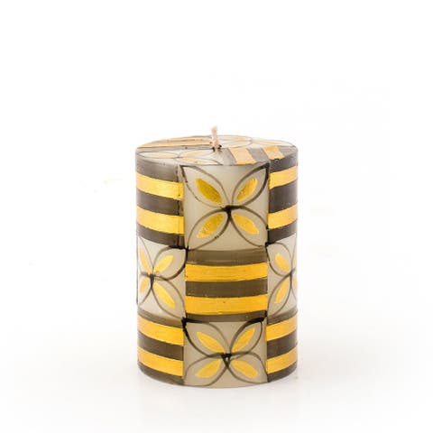 Celebration Painted Pillar Candle