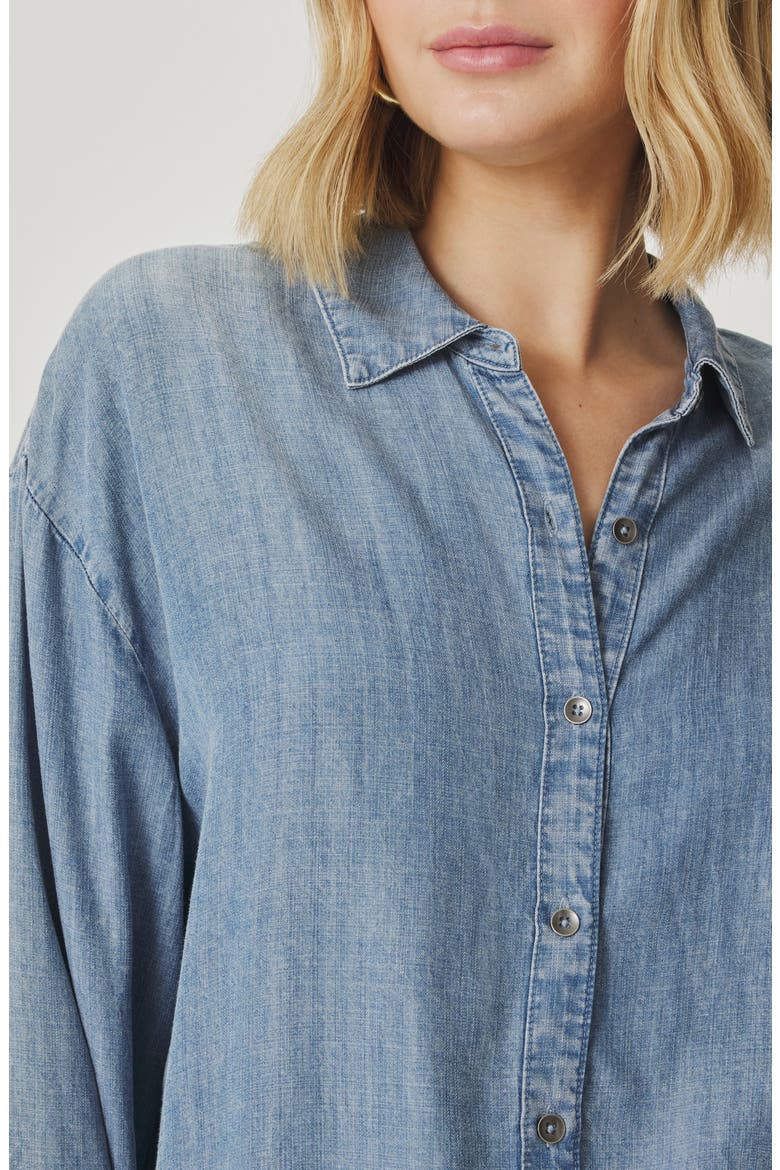 Chambray Shirt, Alternate, color, INDIGO BLUE