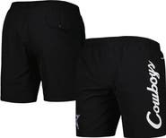 Mitchell & Ness Men's Mitchell & Ness Black Dallas Cowboys Team Essentials Nylon Shorts