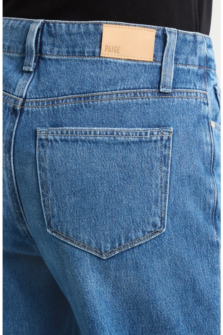 Zoey Tie Waist Wide Leg Jeans, Alternate, color, SERENITE