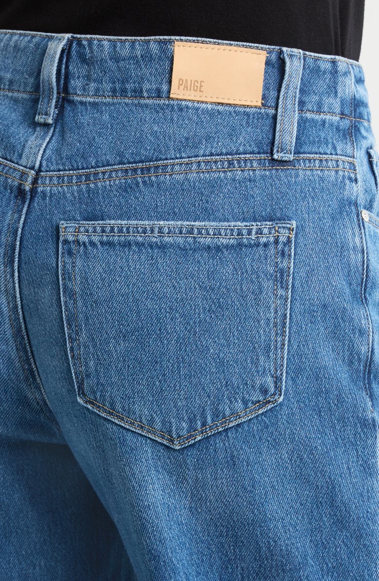 PAIGE Zoey Tie Waist Wide Leg Jeans, Alternate, color, Serenite