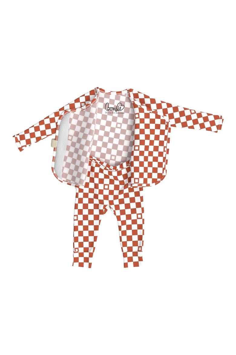 Skin to Skin Footie, Alternate, color, CHECKER