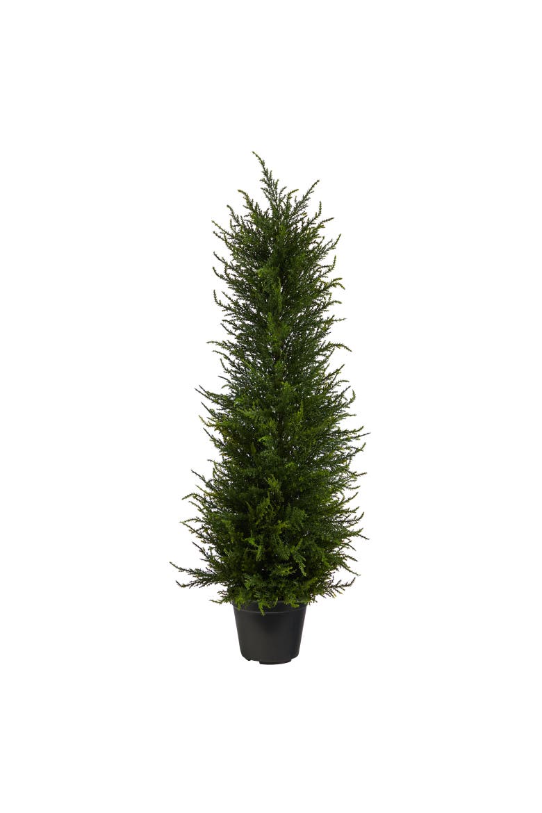 2.5-ft Cypress Artificial Tree UV Resistant, Main, color, Green