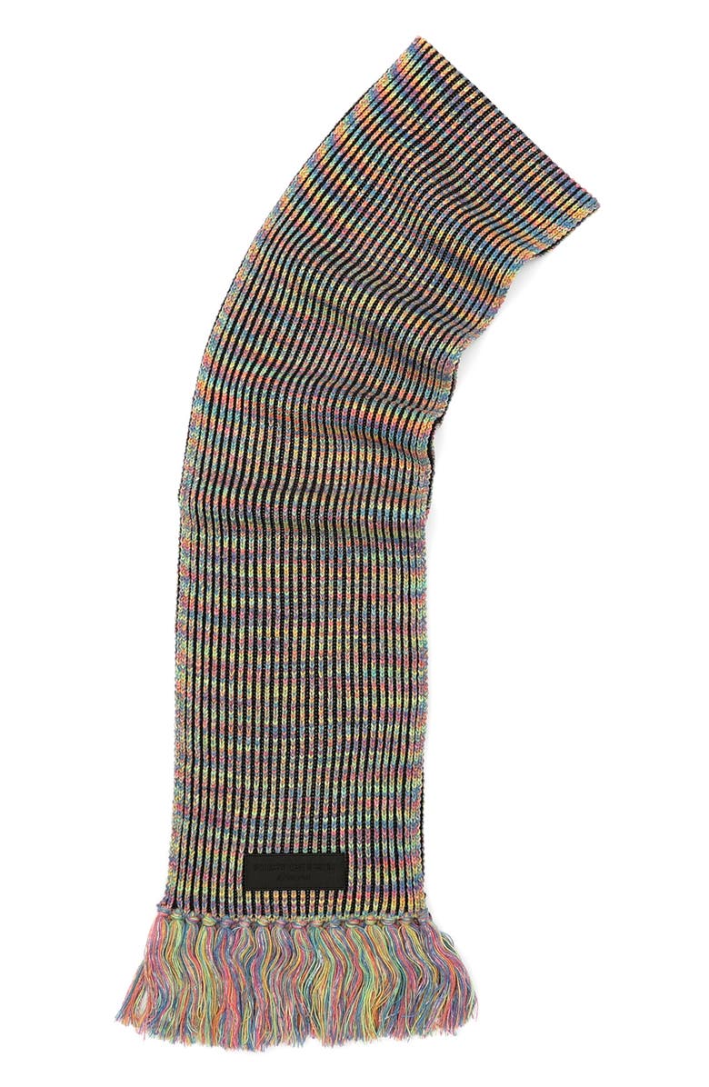 Kurt Geiger London Rainbow Marled Scarf, Alternate, color, 