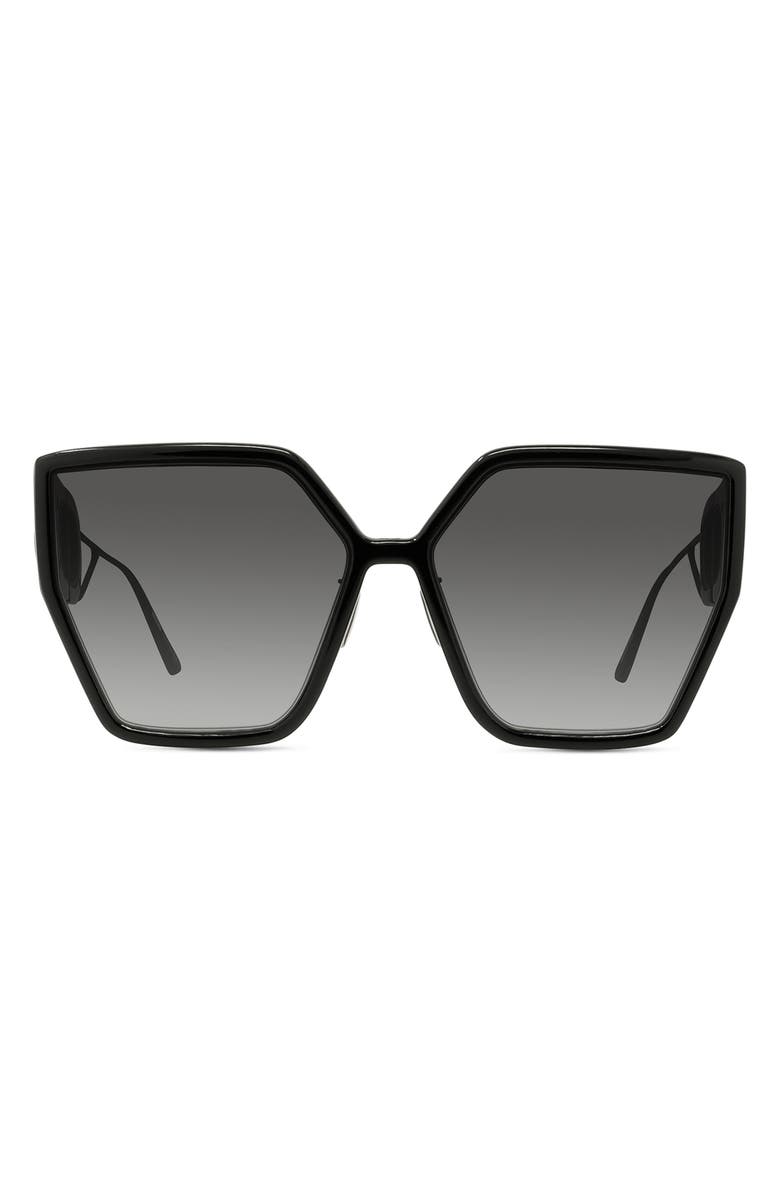 DIOR 30Montaigne S2U 60mm Butterfly Sunglasses, Main, color, 