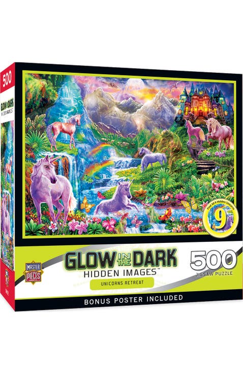 Unicorns Retreat 500 Piece Jigsaw Puzzle